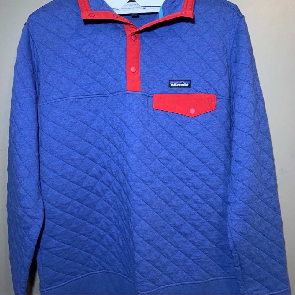 Patagonia Quilted 1/4 Snap Synchilla